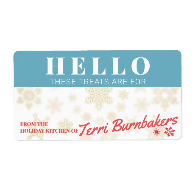 Homemade Christmas cookies baking to from (Front)