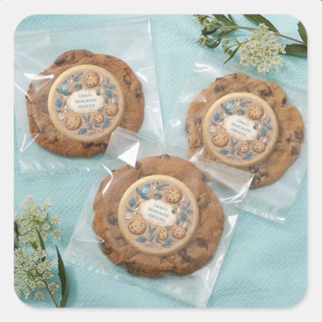 Homemade Cookie  Classic Round Sticker (Creator Uploaded)