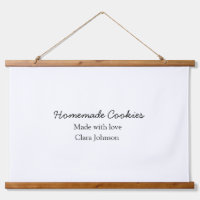 Homemade cookiers add your text name custom throw