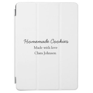Homemade cookiers add your text name custom  throw iPad air cover