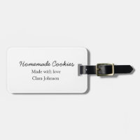 Homemade cookiers add your text name custom throw