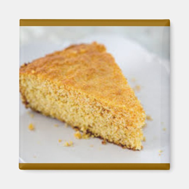 Homemade Corn Bread Magnet (Front)