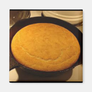 Homemade Corn Bread Magnet