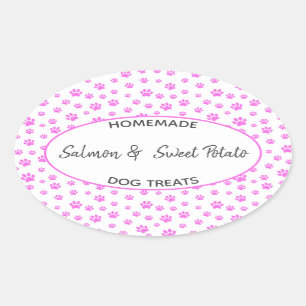 Homemade Dog Treat Label