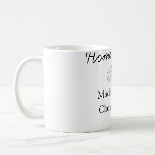 Homemade doughnuts bakery add your text name custo coffee mug