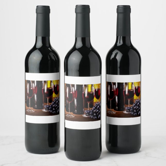 Homemade Drink Wine Label (Bottles)