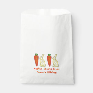 Homemade Easter Candy Bunny Rabbit Carrot Treats Favour Bag
