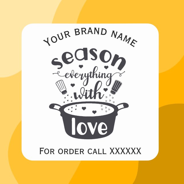 Homemade food busines sticker (Creator Uploaded)