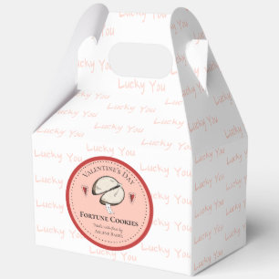 Homemade Fortune Cookie Valentine's Day DIY Boxes