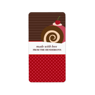 Homemade Goodies Gift Tag Stickers