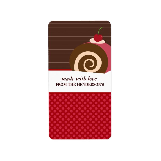 Homemade Goodies Gift Tag Stickers (Front)