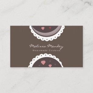 Homemade Goods Cookie Biscuit Bakery Business Card