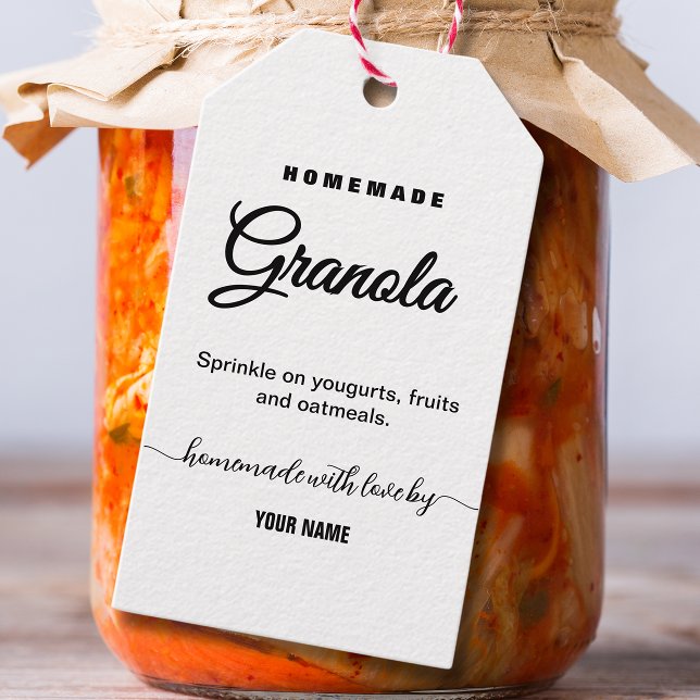 Homemade Granola Label tag (Creator Uploaded)