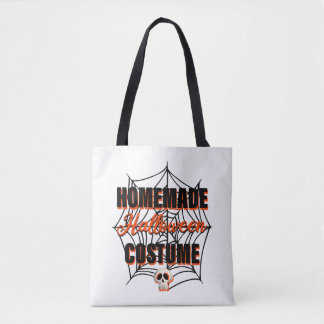 Homemade Halloween Costume Tote Bag