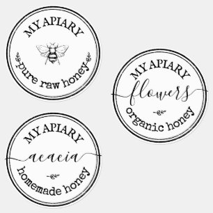 Homemade Honey Bumblebee Apiary Waterproof Jar