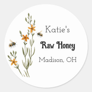 Homemade Honey Product Sticker