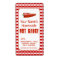 Homemade Hot Sauce Label Chilli Pepper Personalise
