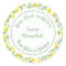Homemade Jam Canning Label |Lemon Pattern