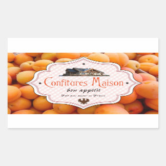 Homemade Jam French Label Apricot