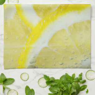 Homemade Lemonade recipe kitchen towel