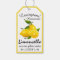 Homemade Limoncello Bottle Hang Tag |