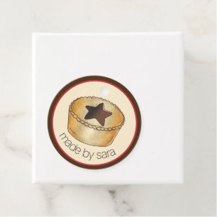 Homemade Mince Pies British Pastry Baked By Favour Tags