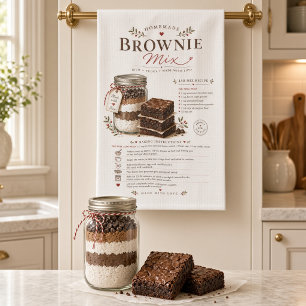Homemade Peppermint Hot Cocoa Recipe Christmas Tea Towel