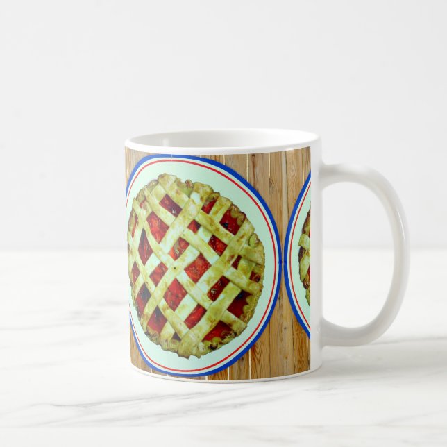 homemade pie coffee mug (Right)