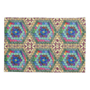 Homemade Quilt Reversible Pillowcase