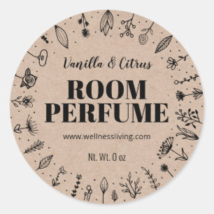 Homemade Room Spray Air Freshener Labels