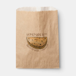 Homemade Roti Indian Chapati Bread Baked By Favour Bag