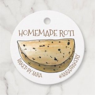 Homemade Roti Indian Chapati Bread Baked By Favour Tags
