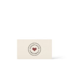 Homemade rustic logo custom kraft simple