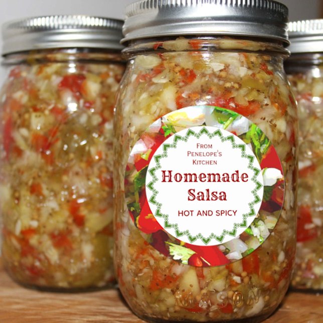 Homemade Salsa From Your Kitchen Food Label (Creator Uploaded)