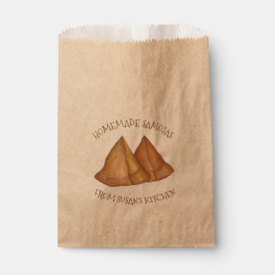 Homemade Samosas Indian Food From the Kitchen of Favour Bag