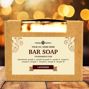 Homemade Soap Label Sticker