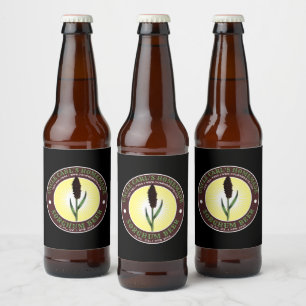 Homemade Sorghum Beer Label Template