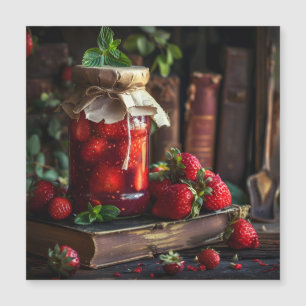 Homemade strawberry jam 
