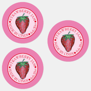 Homemade Strawberry Jam Jelly Preserves Canned By