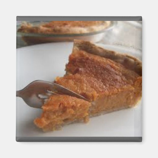 Homemade Sweet Potato Pie Magnet (Front)