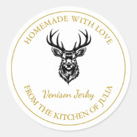 Homemade Venison Jerky Gold Label