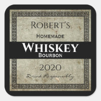 Homemade Whiskey Personalised