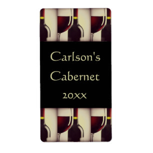 Homemade Wine Labels (Vertical)