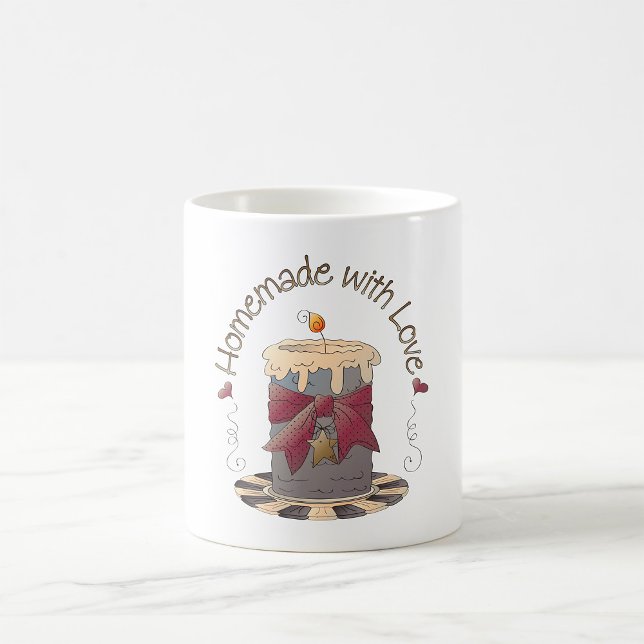 Homemade With Love Candle Coffee Mug (Creator Uploaded)