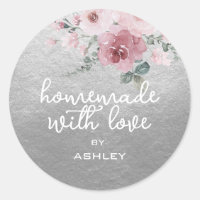 Homemade with Love Floral Rose Solver Gift