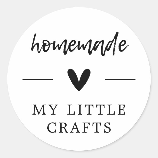 Homemade, Your Business Name, Product label (Front)
