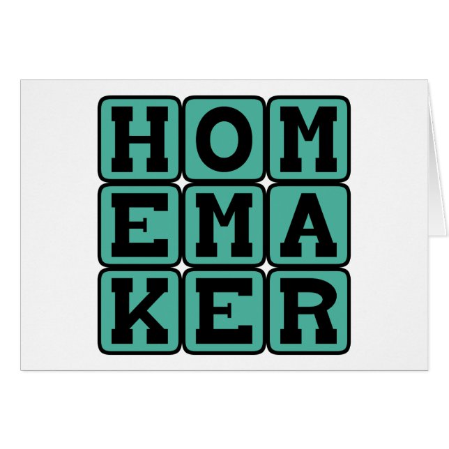 Homemaker, Domestic Goddess (Front Horizontal)