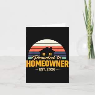 Homeowner 2026 housewarming new home owner  card