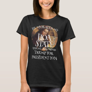 Homeowners Association State and Vatican HOA T-Shirt