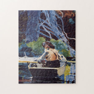 Homer - Adirondack Guide Jigsaw Puzzle